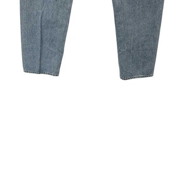 $198 Agolde Blue 90's High Rise Loose Fit Jean In Affair Size 27 - Picture 10 of 10